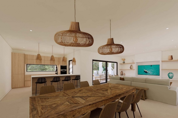 4 bed villa in Moraira