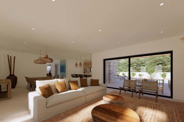 4 bed villa in Moraira
