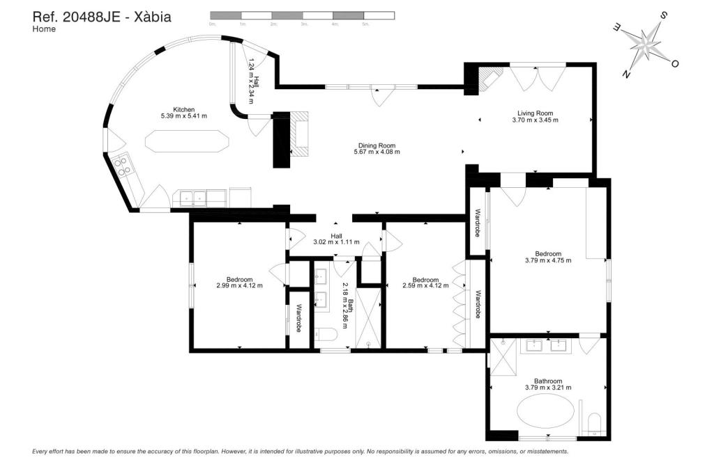 3 bed villas in Javea