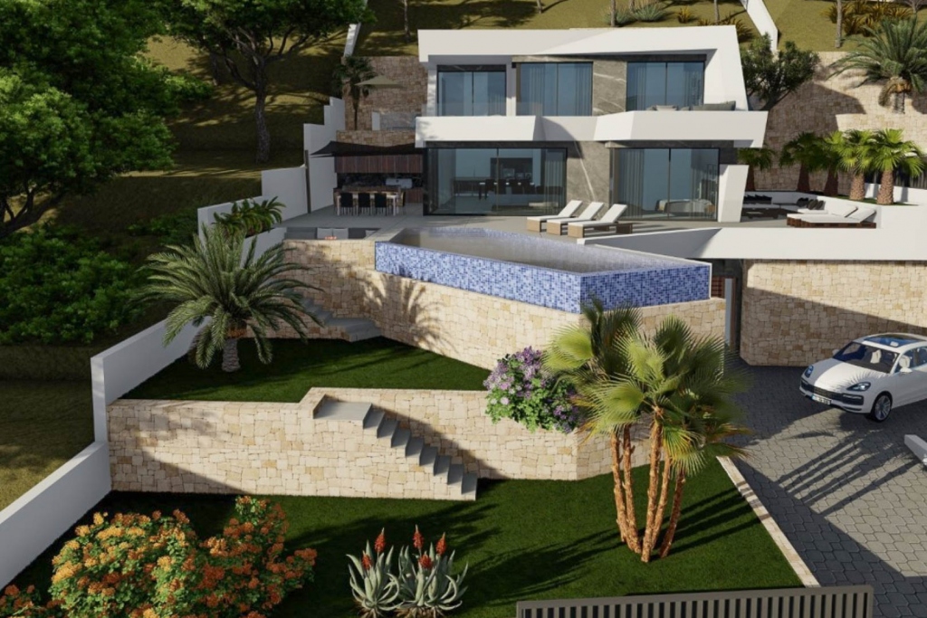 4 bed villa in Calpe