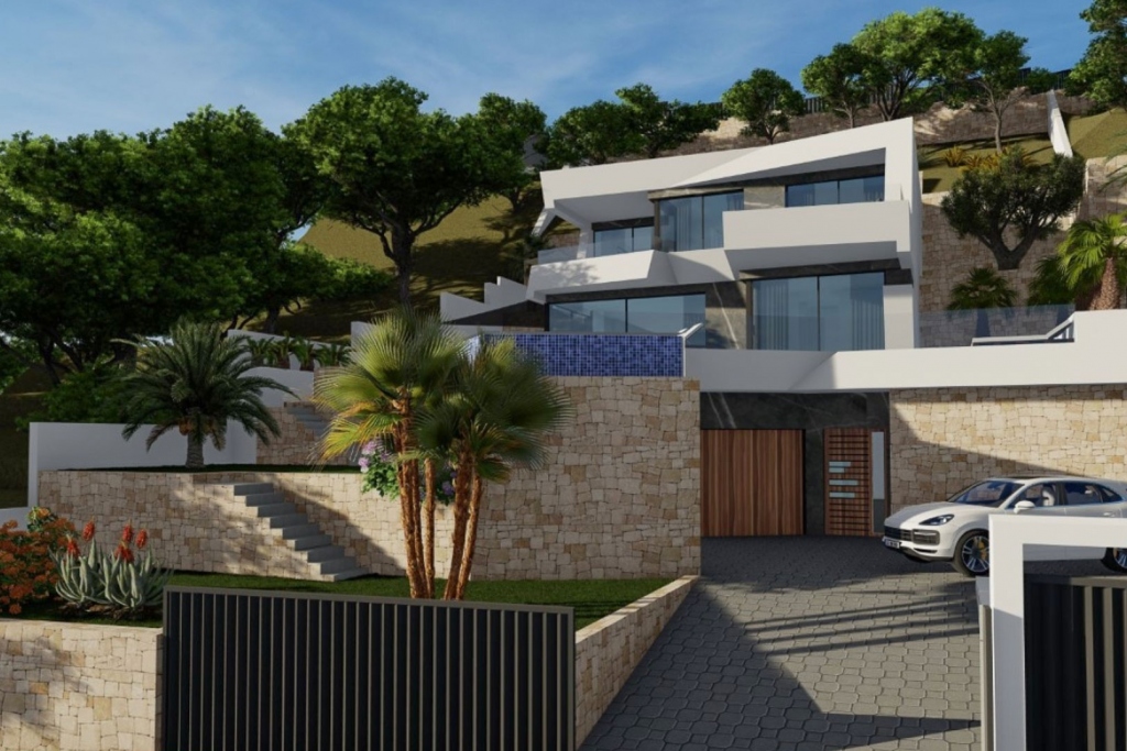 4 bed villa in Calpe