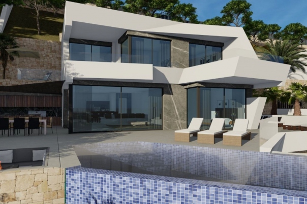 4 bed villa in Calpe
