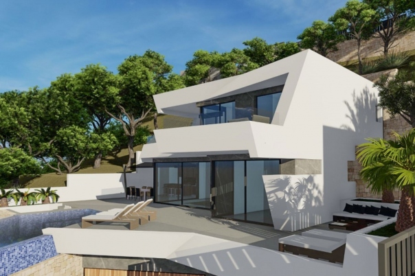 4 bed villa in Calpe