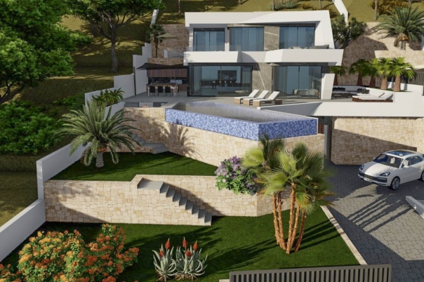 4 bed villa in Calpe