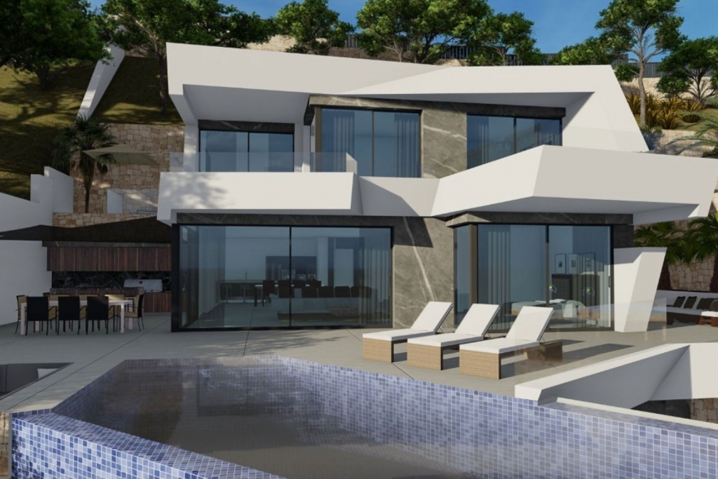 4 bed villa in Calpe