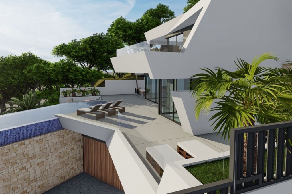 4 bed villa in Calpe