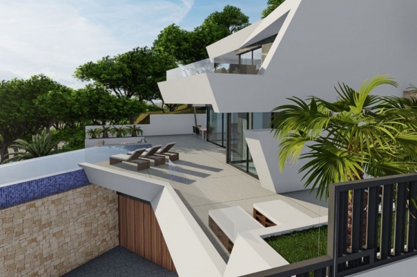 4 bed villa in Calpe