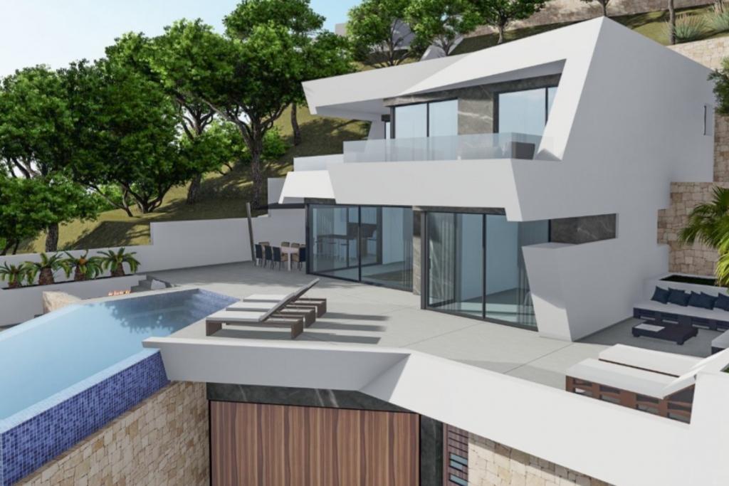 4 bed villa in Calpe