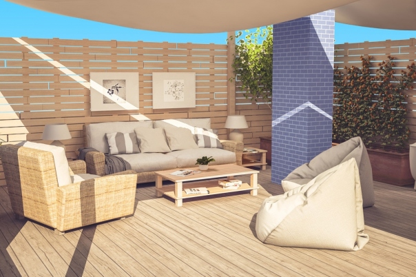 3 bed duplex penthouse in Calp