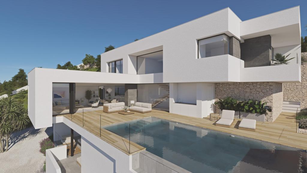 3 bed villas in Benitachell