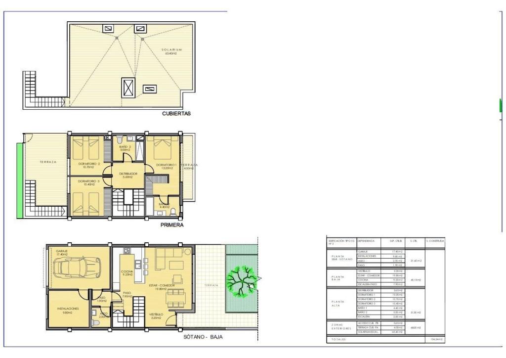 3 bed apartment in Monforte del Cid