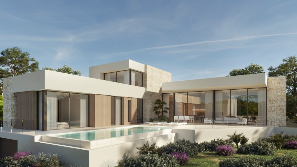 4 bed villa in Moraira