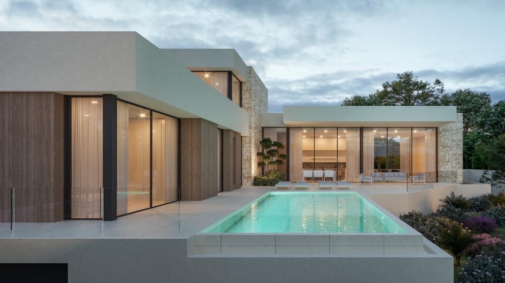 4 bed villa in Moraira