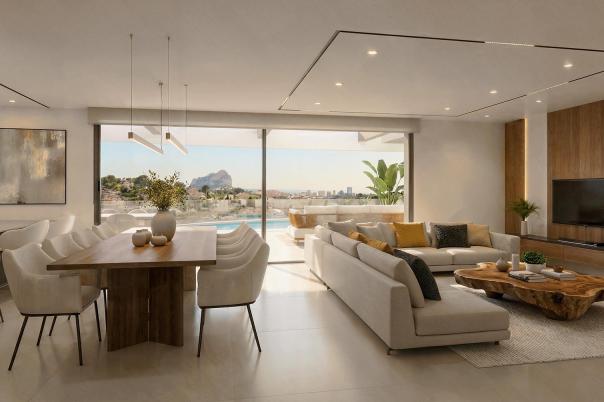 3 bed villa in Calpe