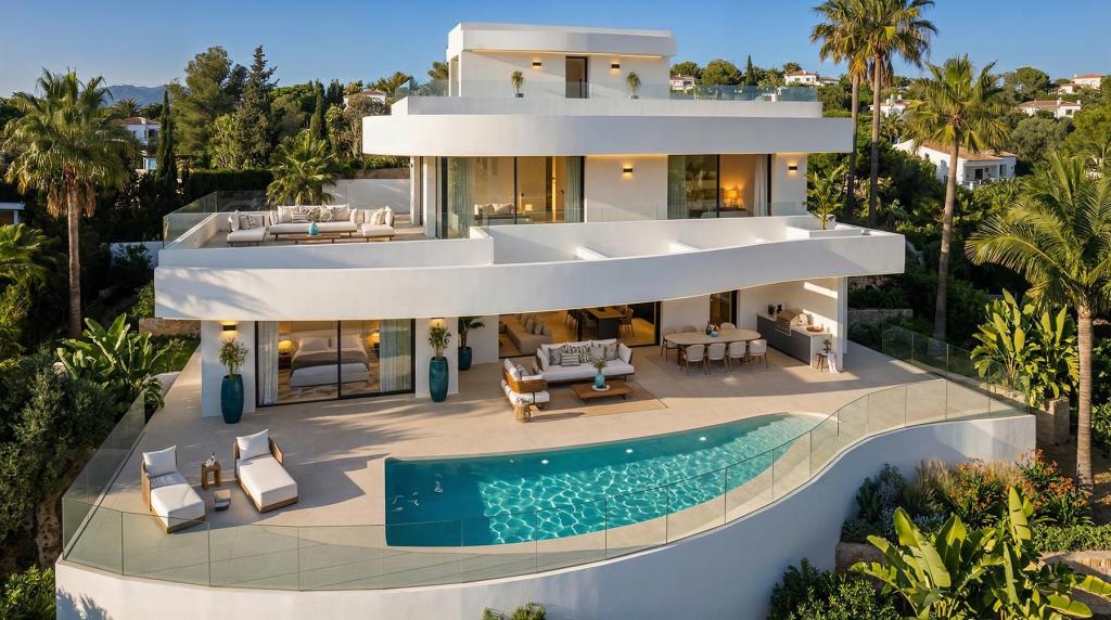 3 bed villa in Calpe