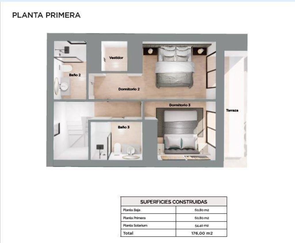 3 bed villa in Orihuela Costa
