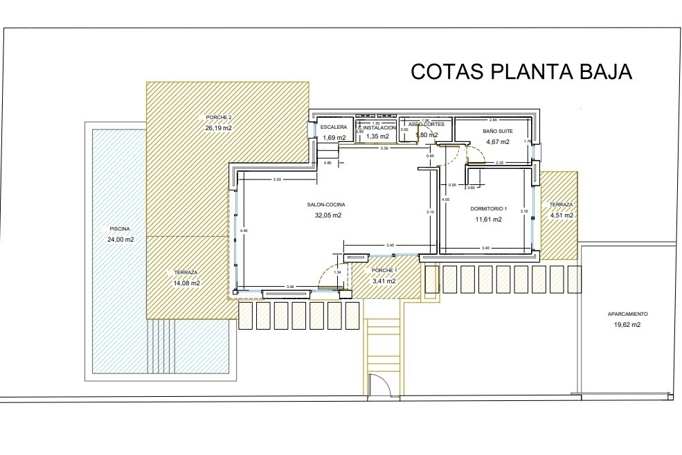 3 bed villa in Alcalalí