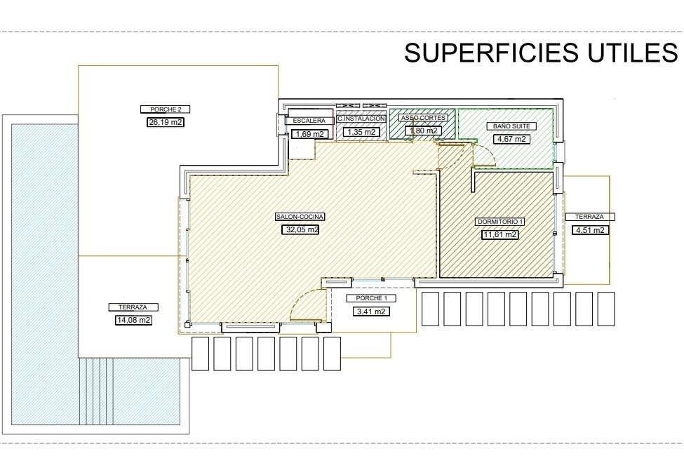3 bed villa in Alcalalí
