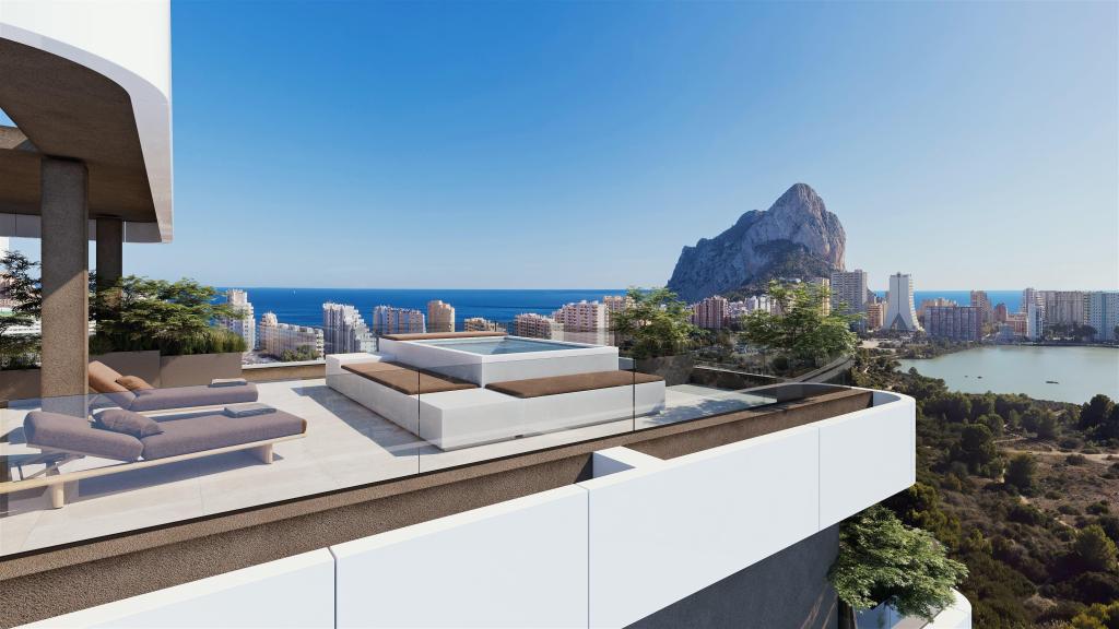 2 bed apartment in Calpe