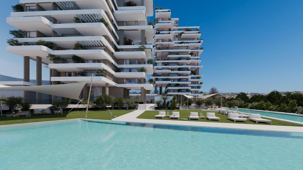2 bed apartment in Calpe