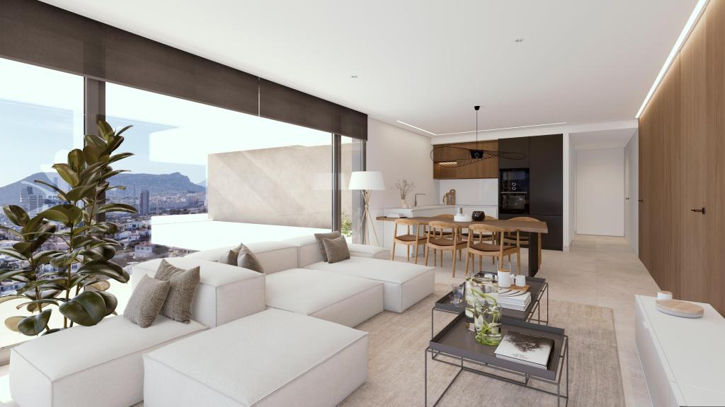 2 bed apartment in Calpe