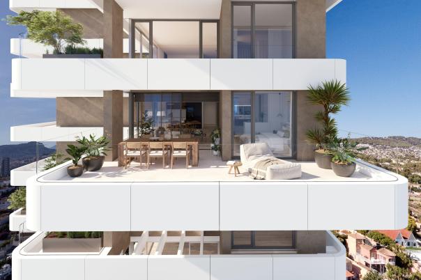 2 bed apartment in Calpe