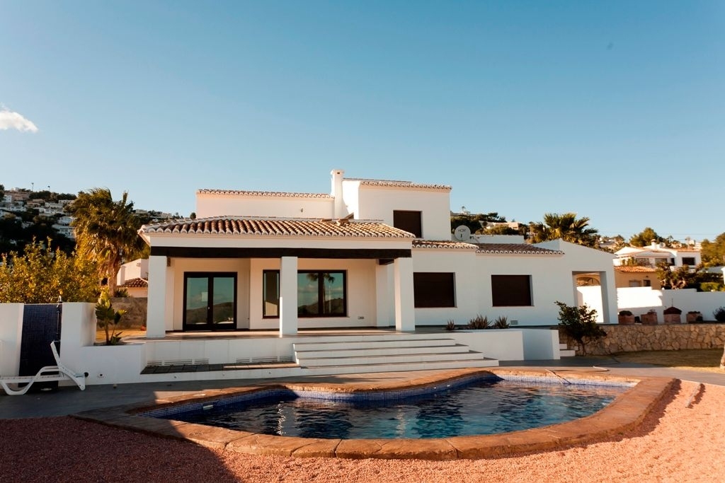 3 bed villa in Moraira