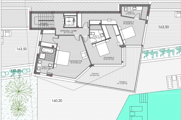 4 bed villa in Benissa