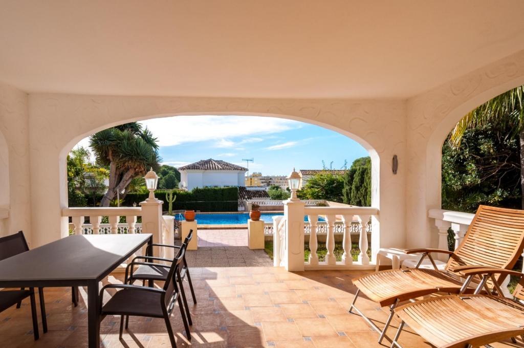 3 bed villa in Moraira