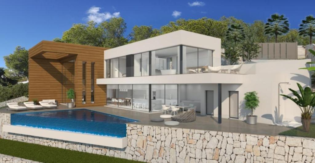4 bed villas in Moraira