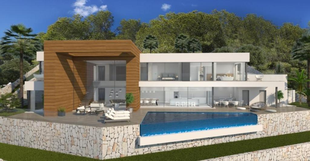 4 bed villas in Moraira