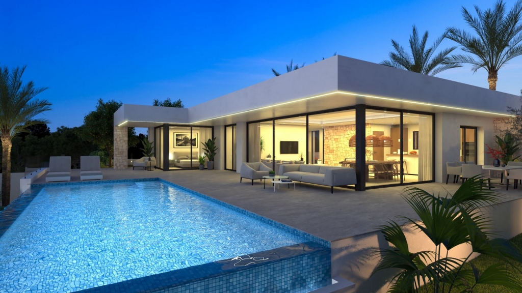 4 bed villa in Denia