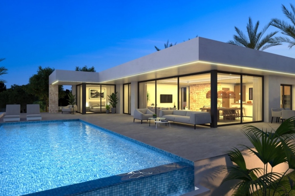 4 bed villa in Denia