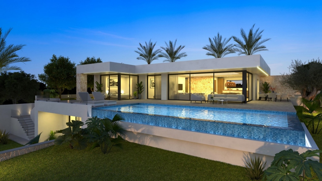 4 bed villa in Denia
