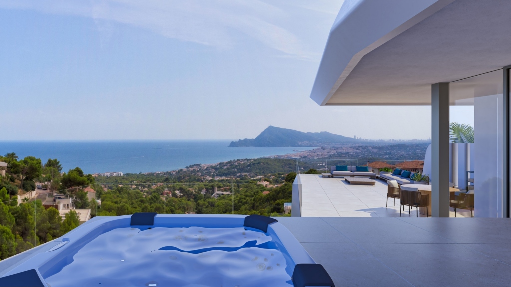4 bed villa in Altea