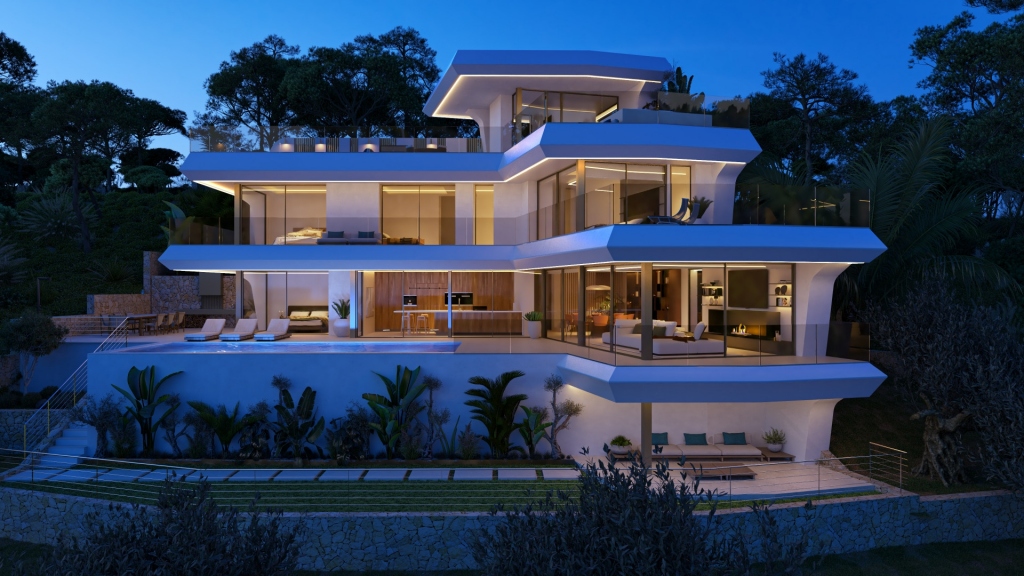 4 bed villa in Altea