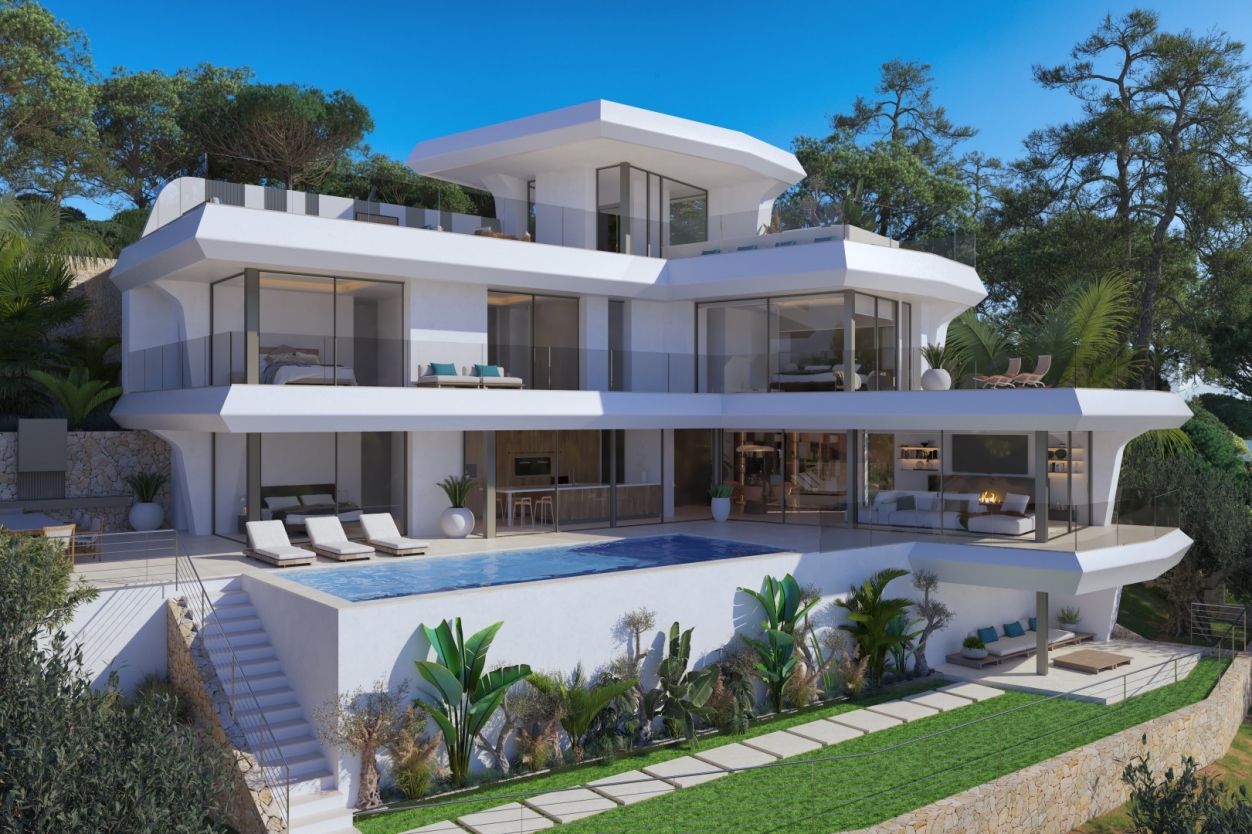 4 bed villa in Altea
