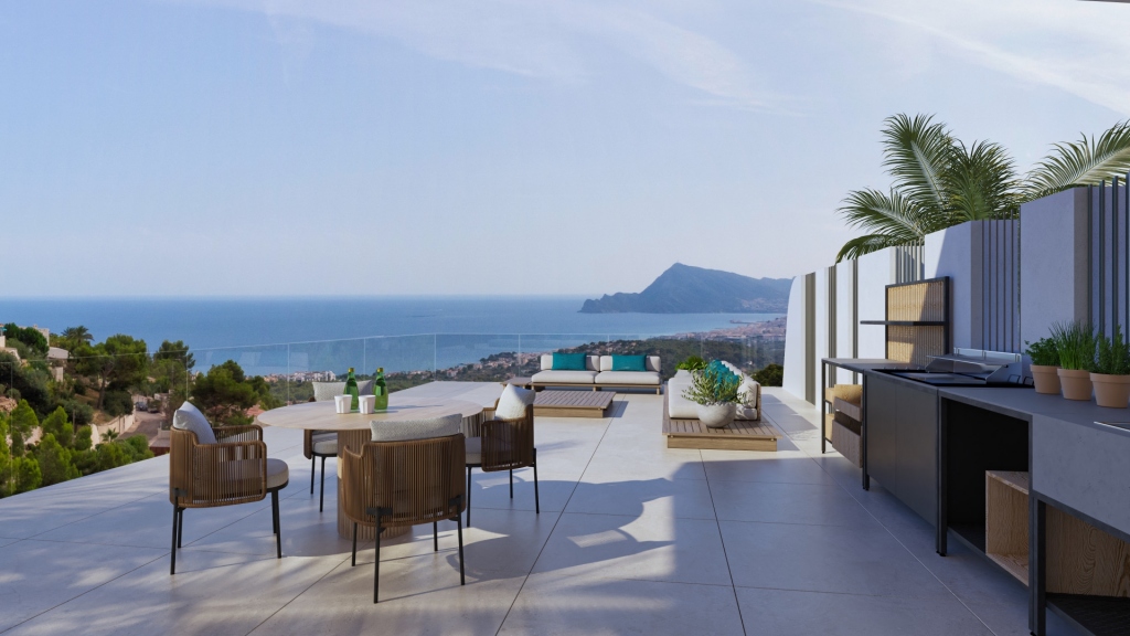 4 bed villa in Altea