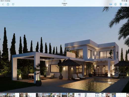 3 bed plot in Jávea