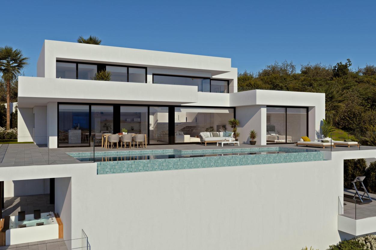 4 bed villas in Benitachell