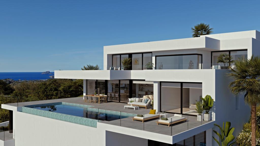 4 bed villas in Benitachell