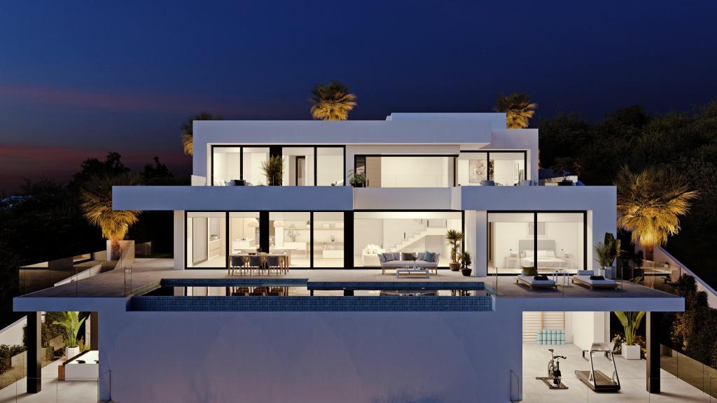 4 bed villas in Benitachell