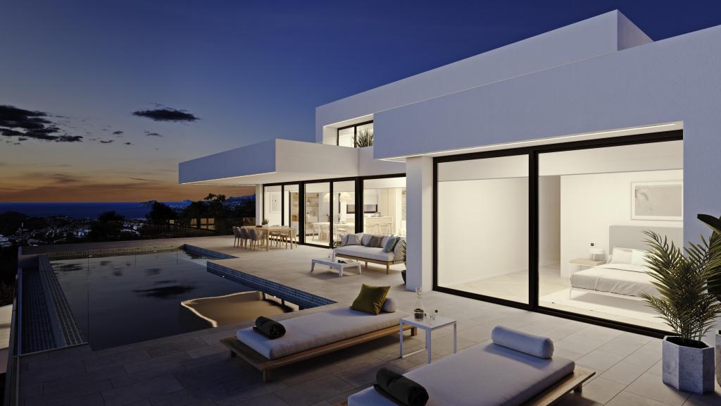 4 bed villas in Benitachell