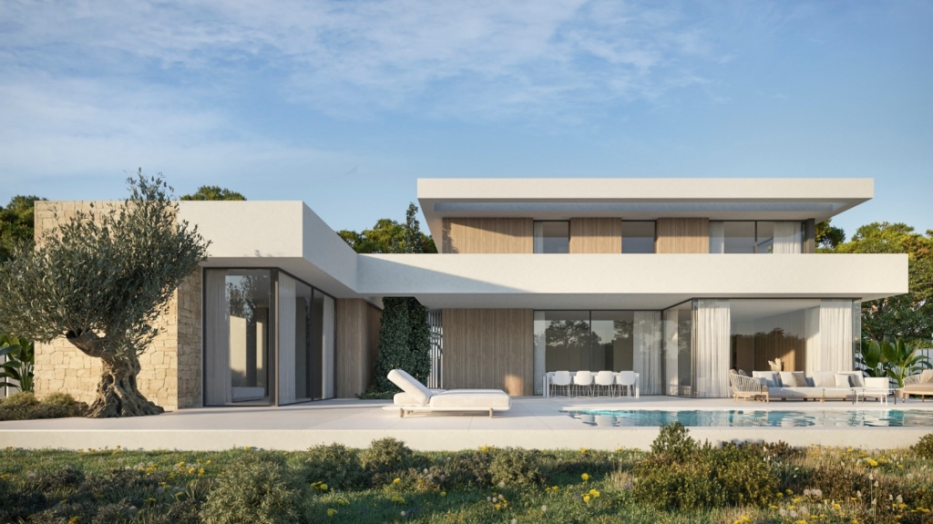 4 bed villa in Moraira