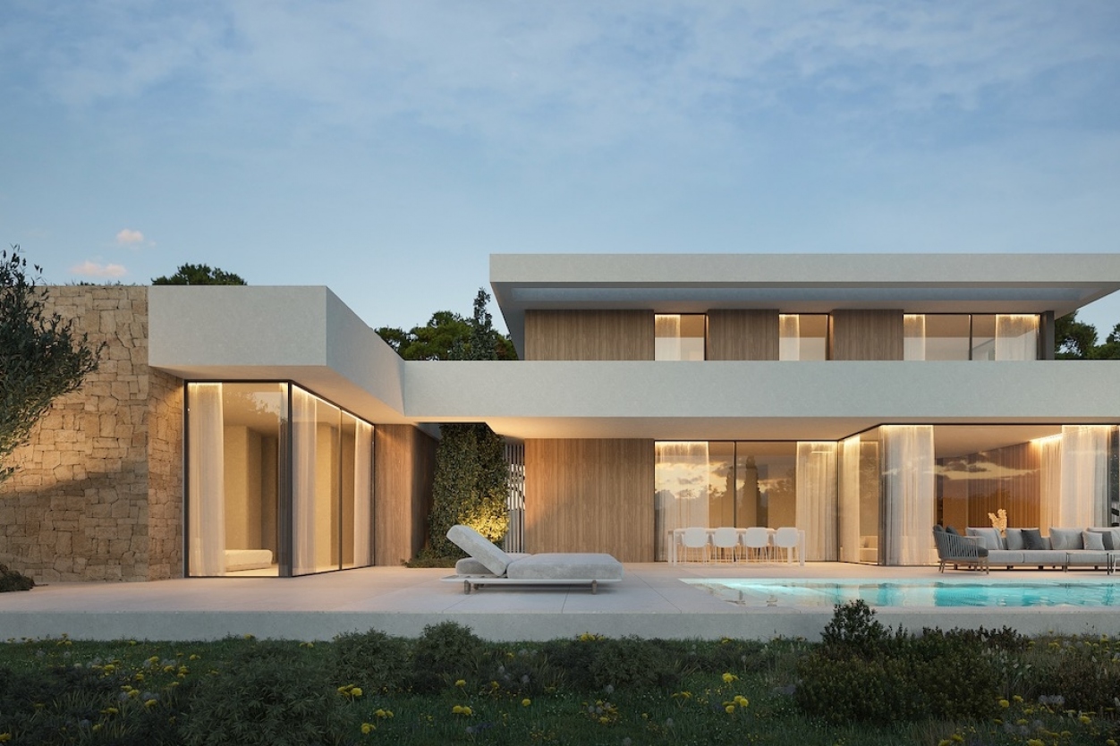 5 bed villas in Moraira