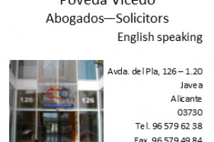 Poveda Vicedo - Abogados & Lawyers Javea