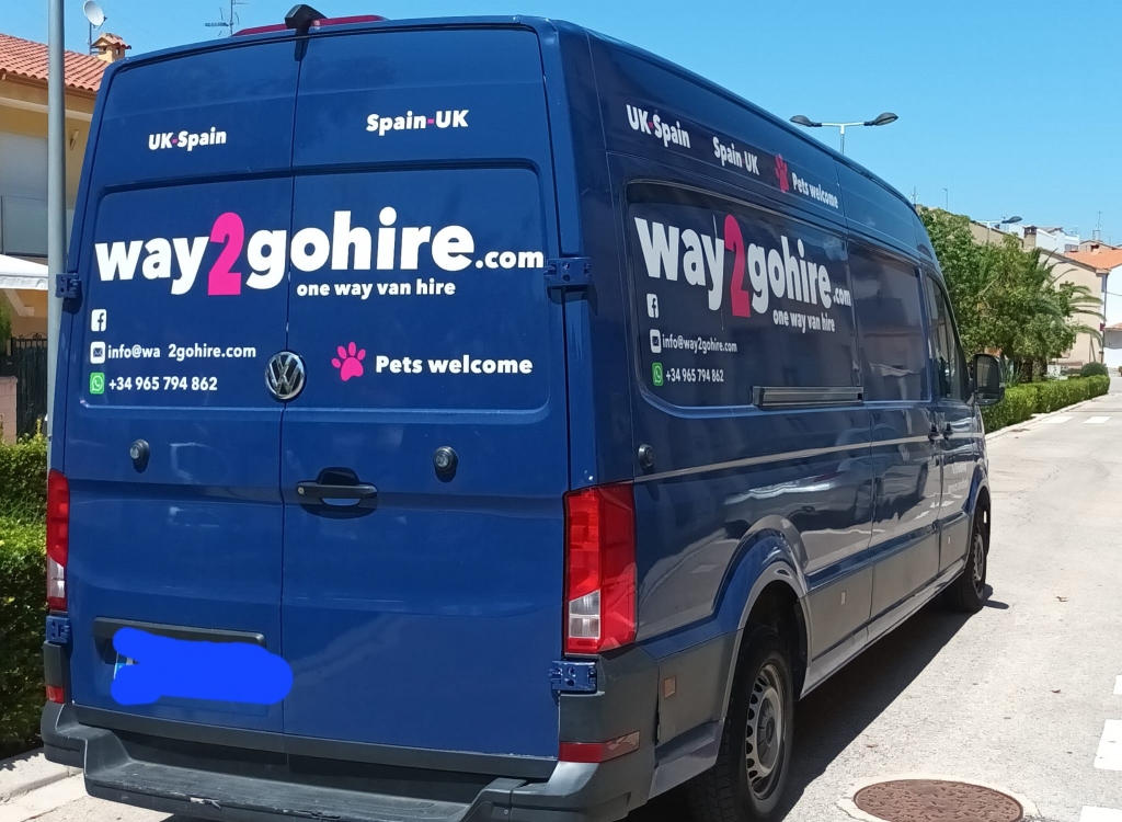 Way2Go Hire - Self Drive One Way Van Hire - Costa Blanca Spain