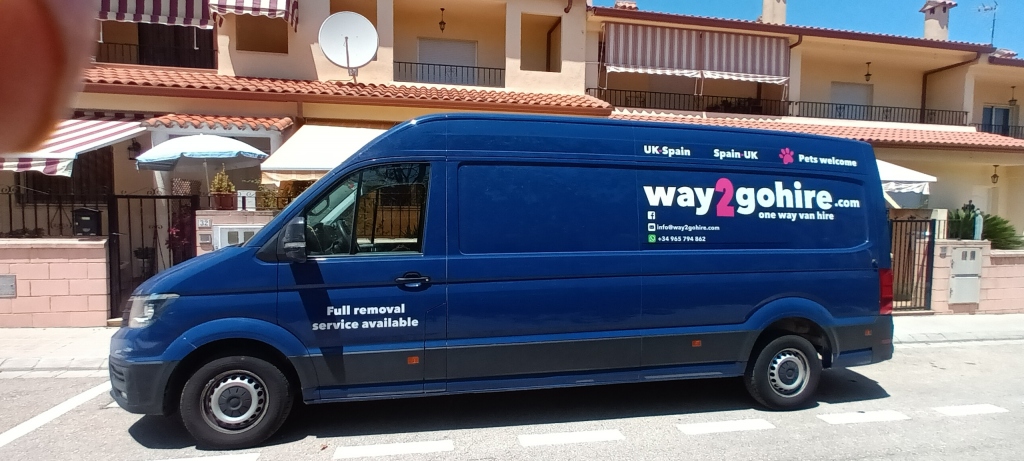 Way2Go Hire - Self Drive One Way Van Hire - Costa Blanca Spain