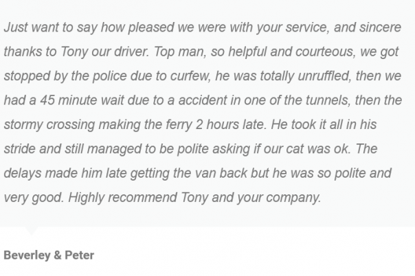Way2Go Hire - Self Drive One Way Van Hire - Costa Blanca Spain