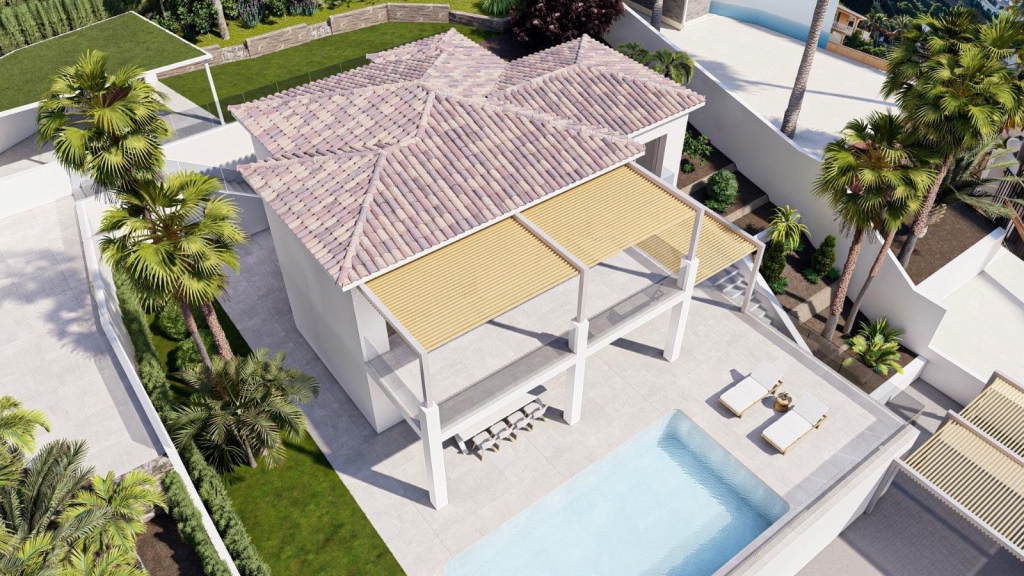 3 bed villa in Altea